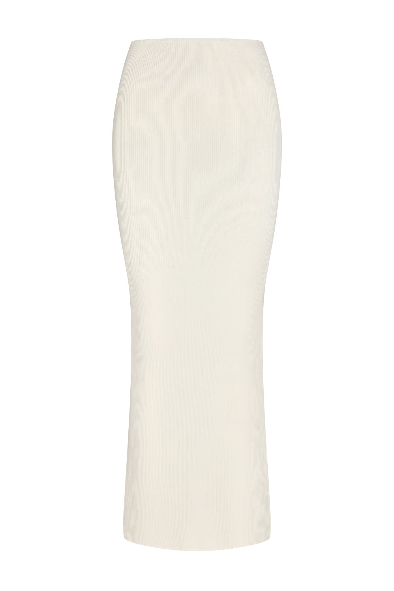 Fontelina Skirt - Ivory Knit Rib