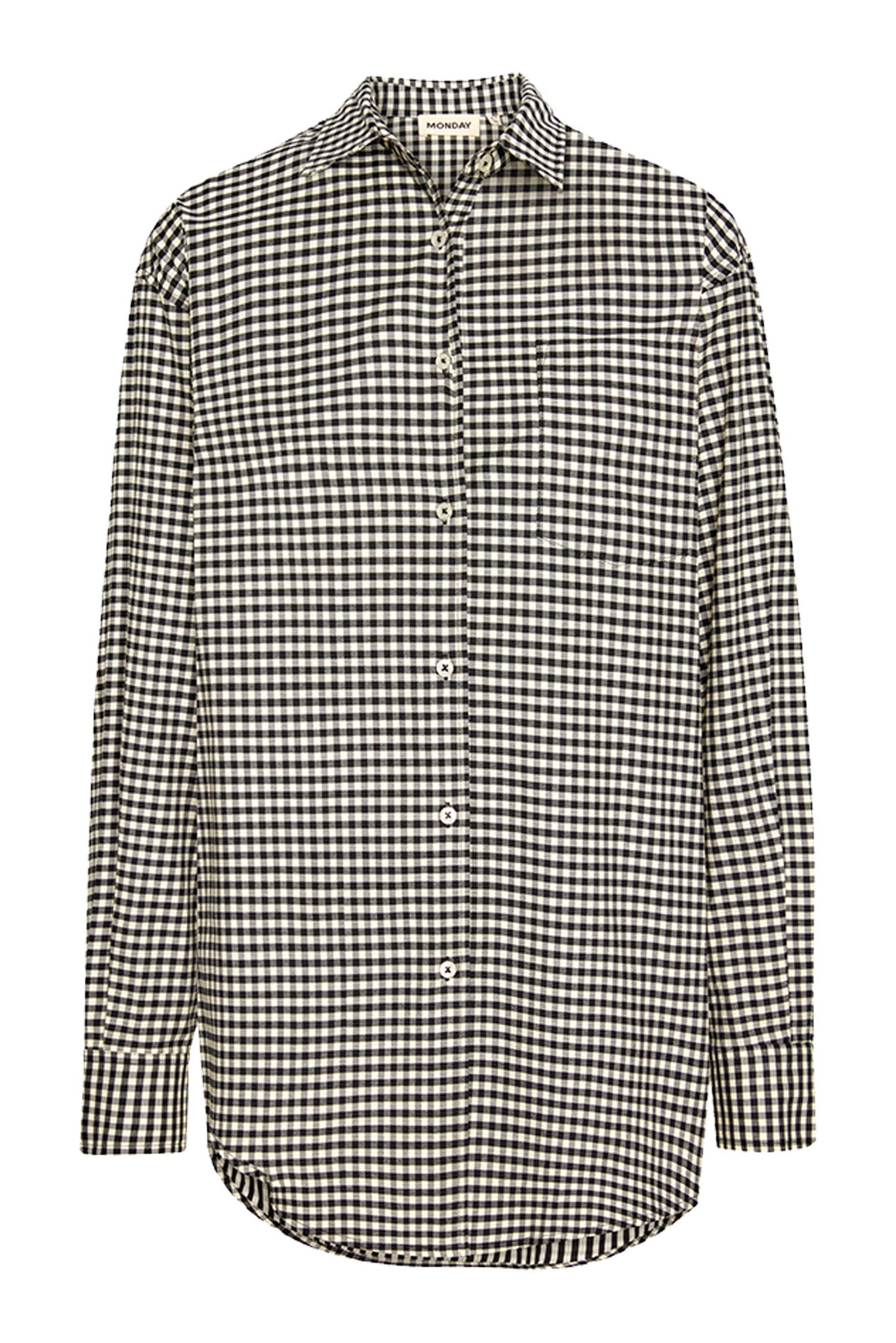 La Jolla Shirt - Black Gingham