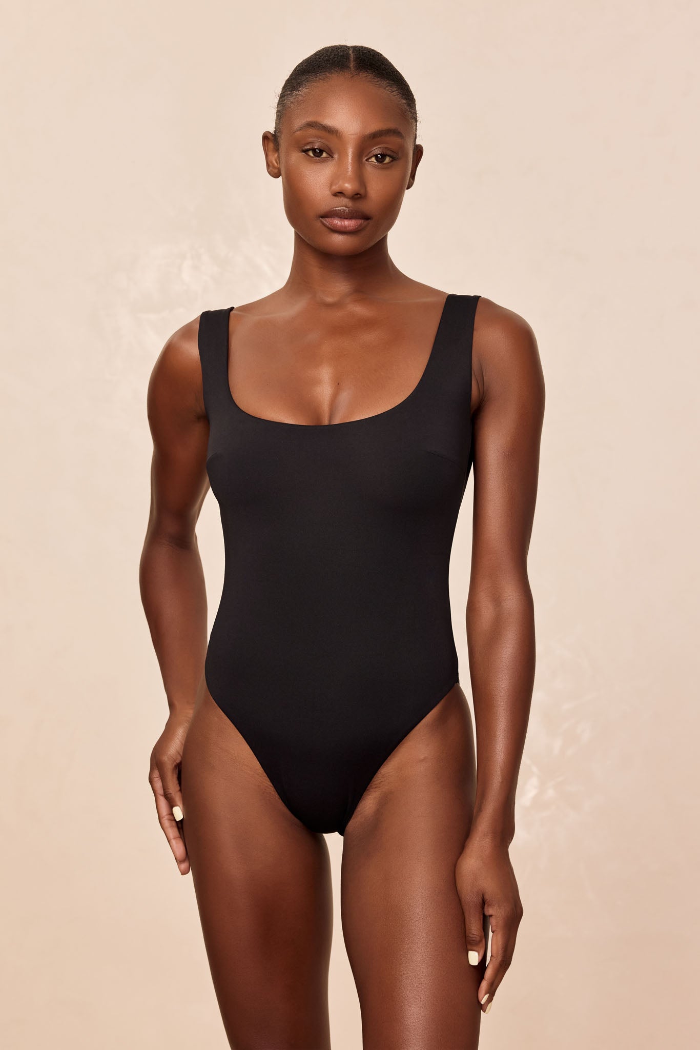 Alternative view of Sardinia One Piece - Black