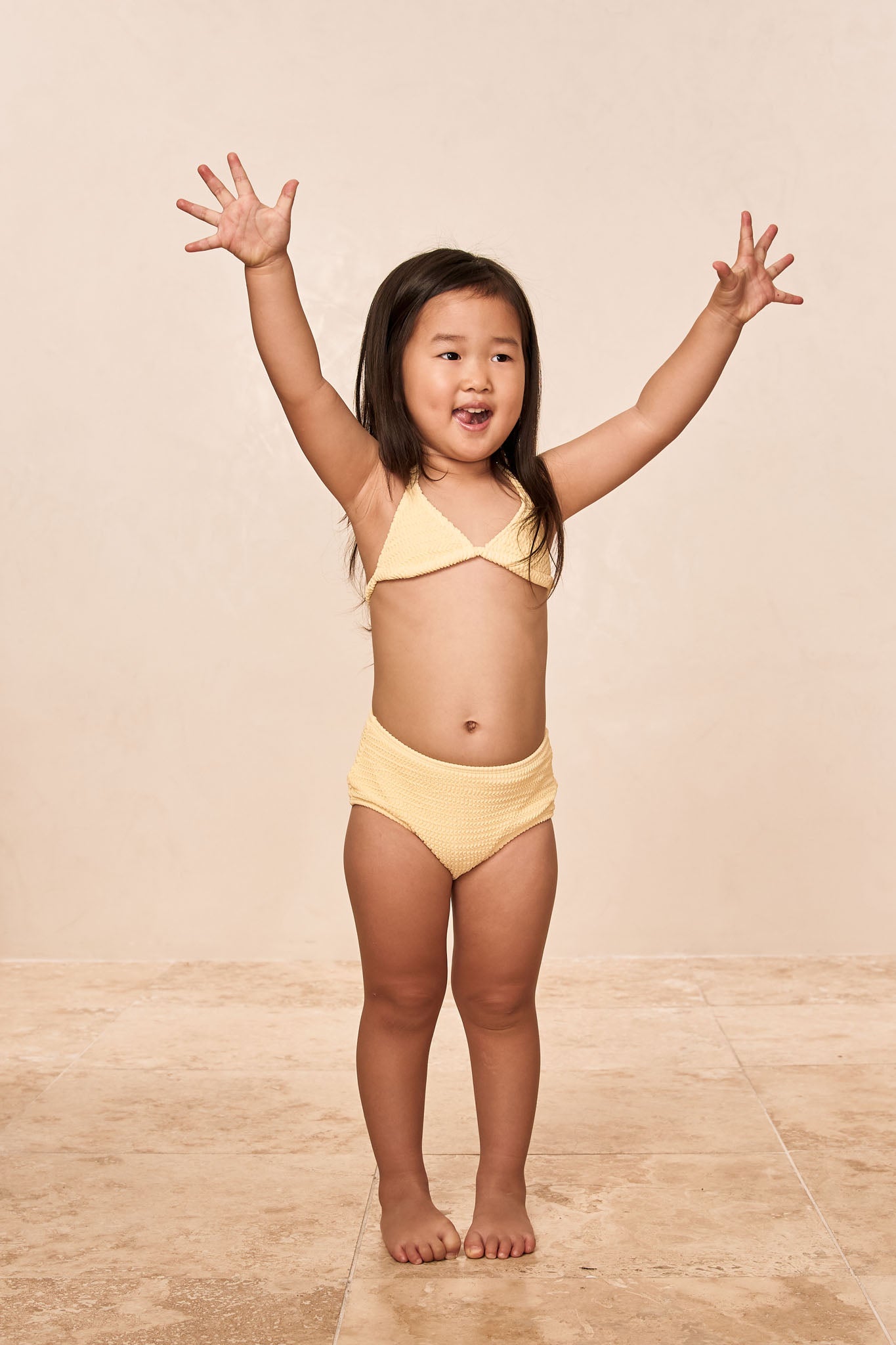 Alternative view of Palma Top & Seychelles Bottom Kids - Honey Crinkle