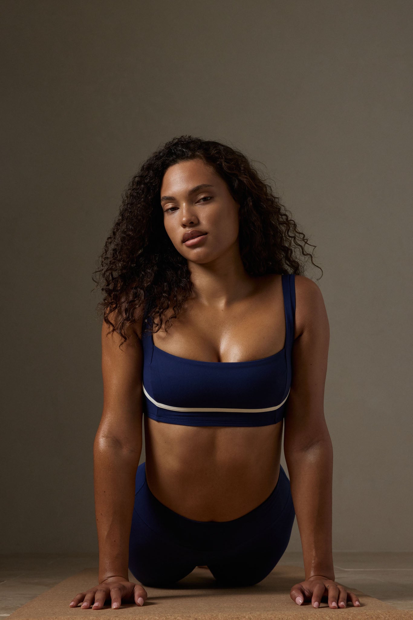 Alternative view of Zion Bra - Midnight/Ivory Jersey