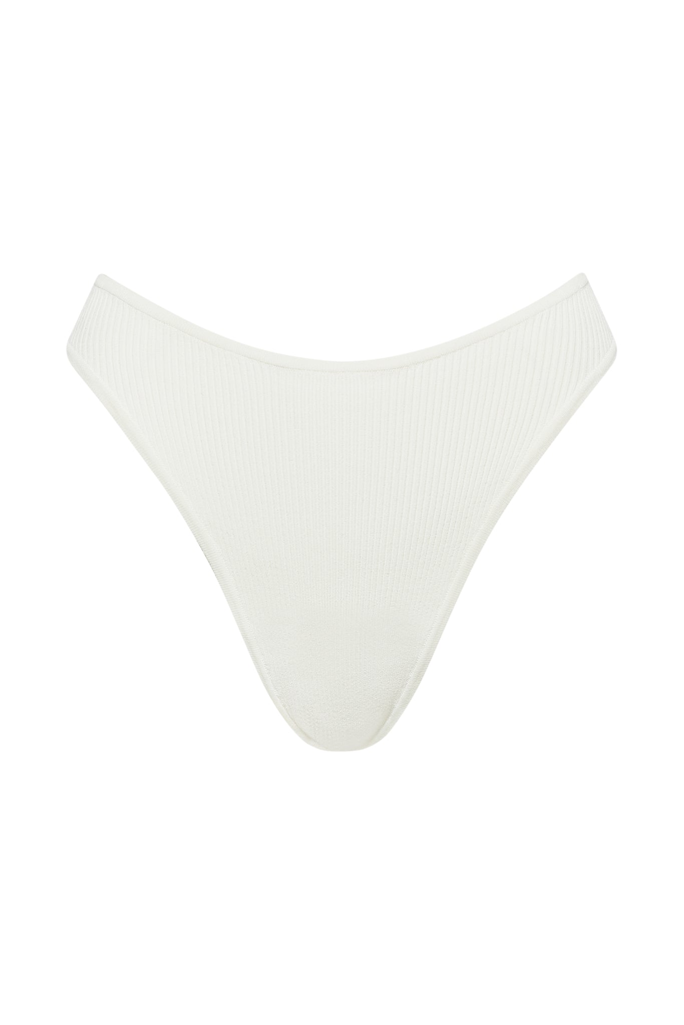Bel Air Knitwear Bottom - White Rib