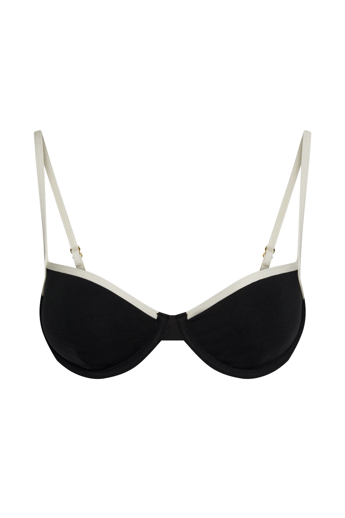 Capri Top - Black/Ivory