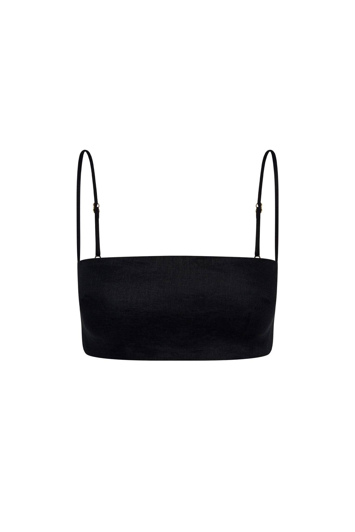 San Diego Top - Black Linen