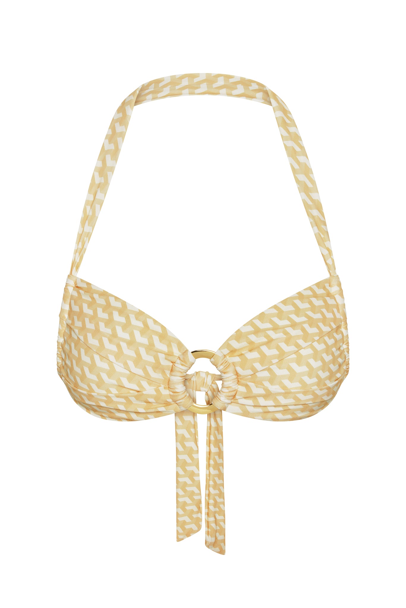 Bronte Top - Ivory Geo