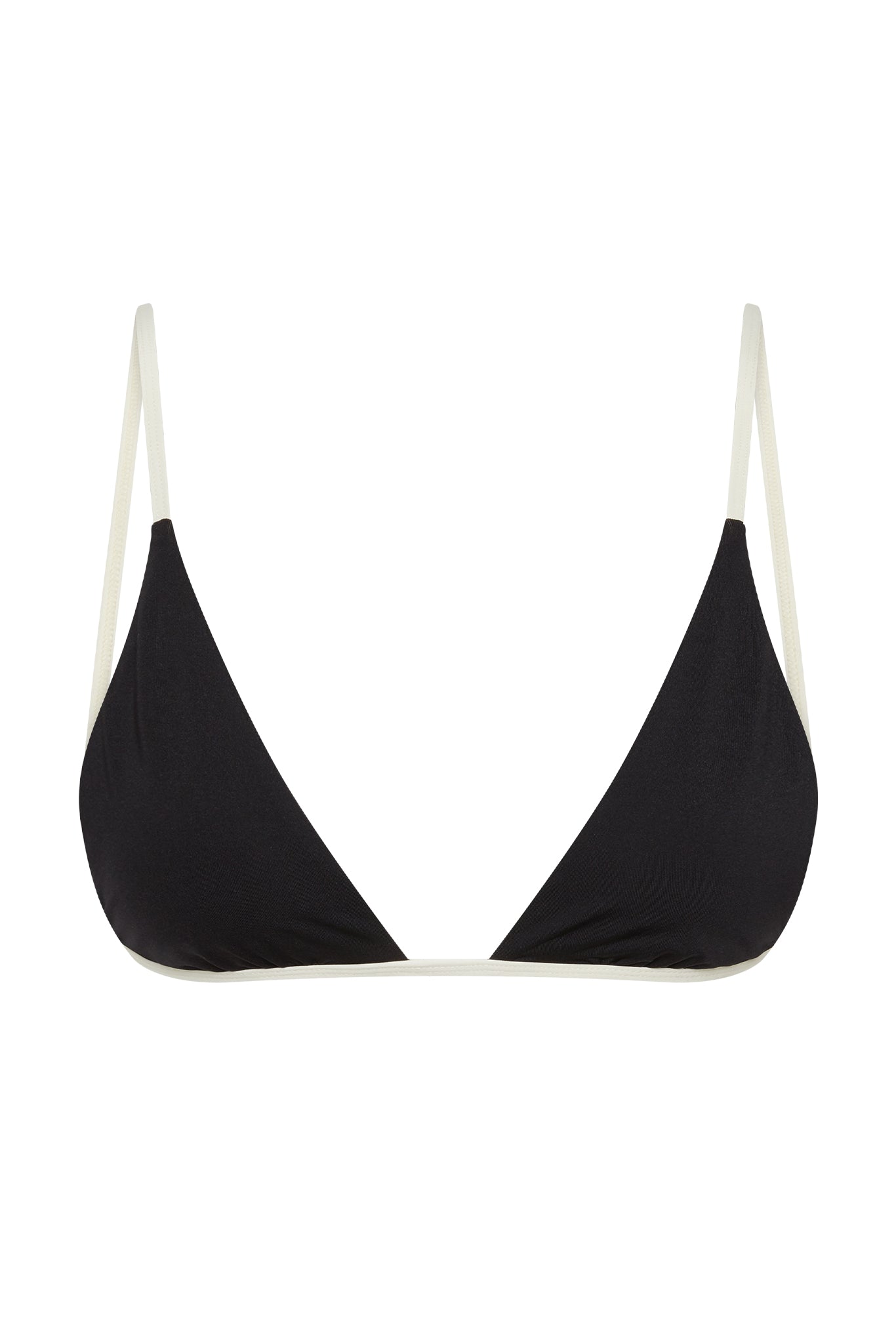 Barbados Top - Black/Ivory