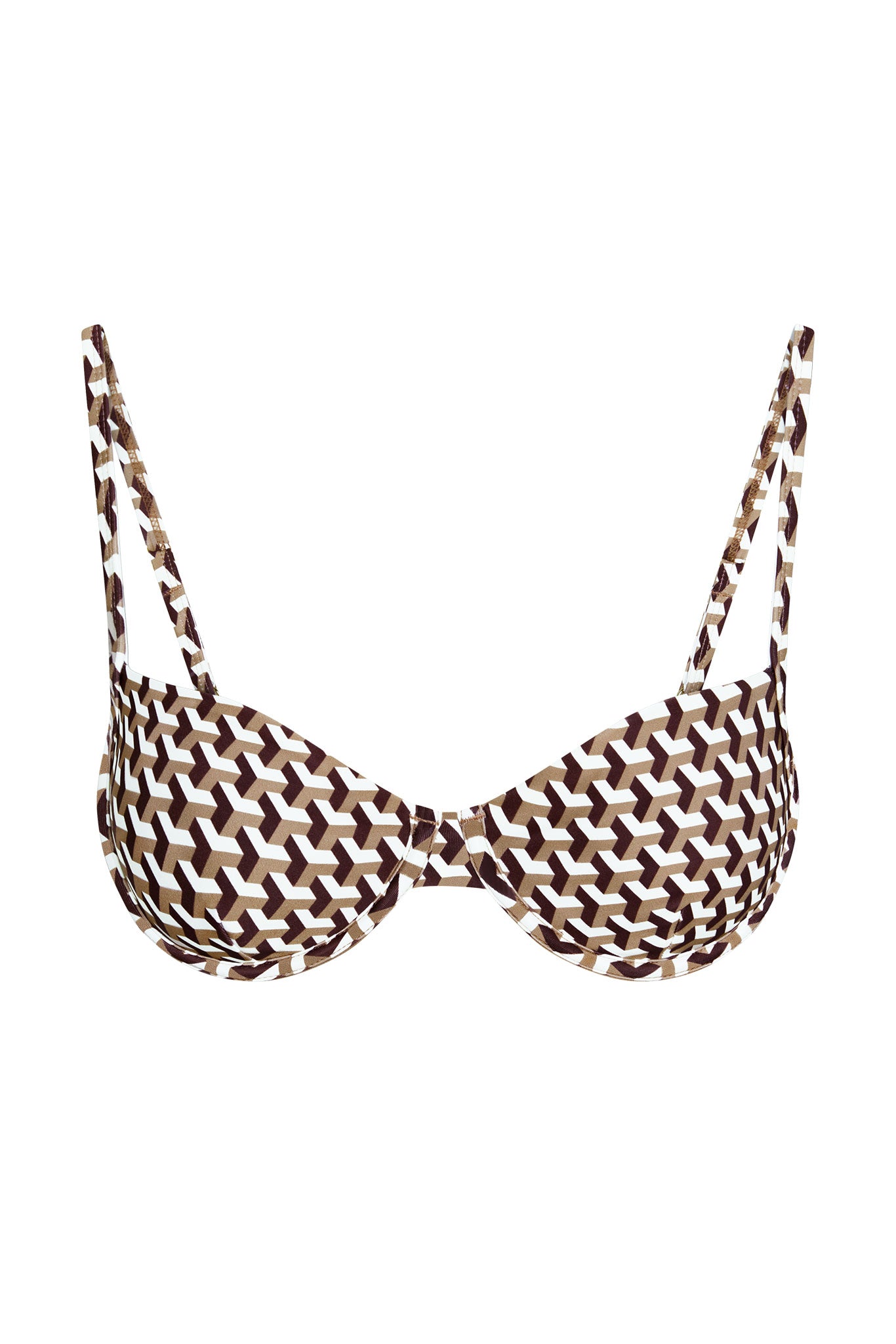 Capri Top - Husk Geo