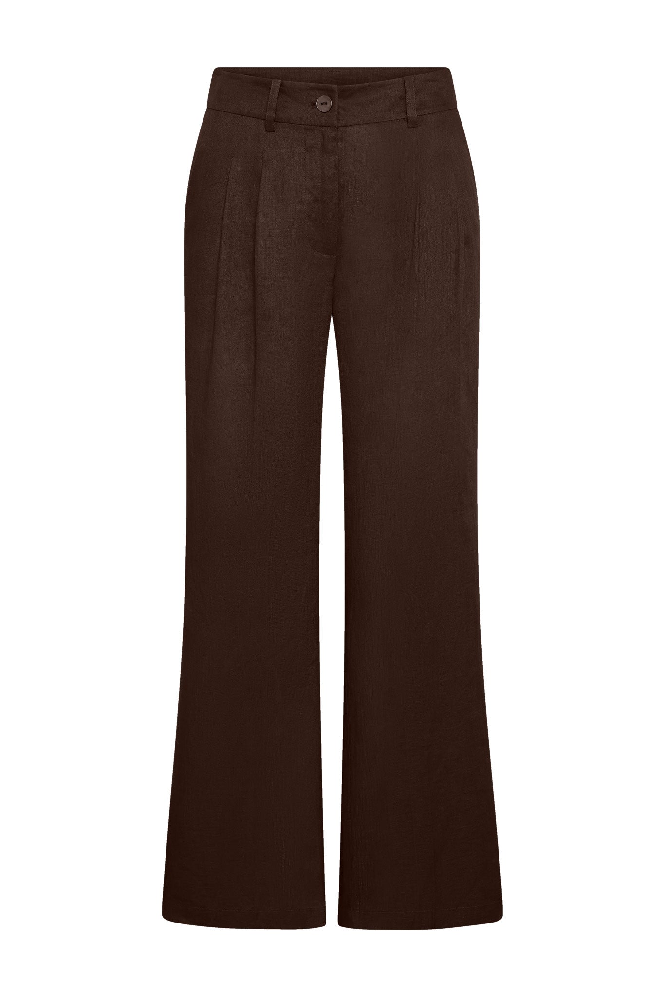 Casablanca Pants - Espresso Linen