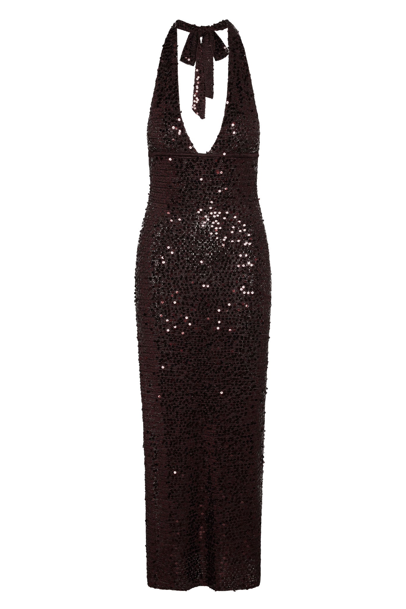 Catania Dress - Espresso Sequin