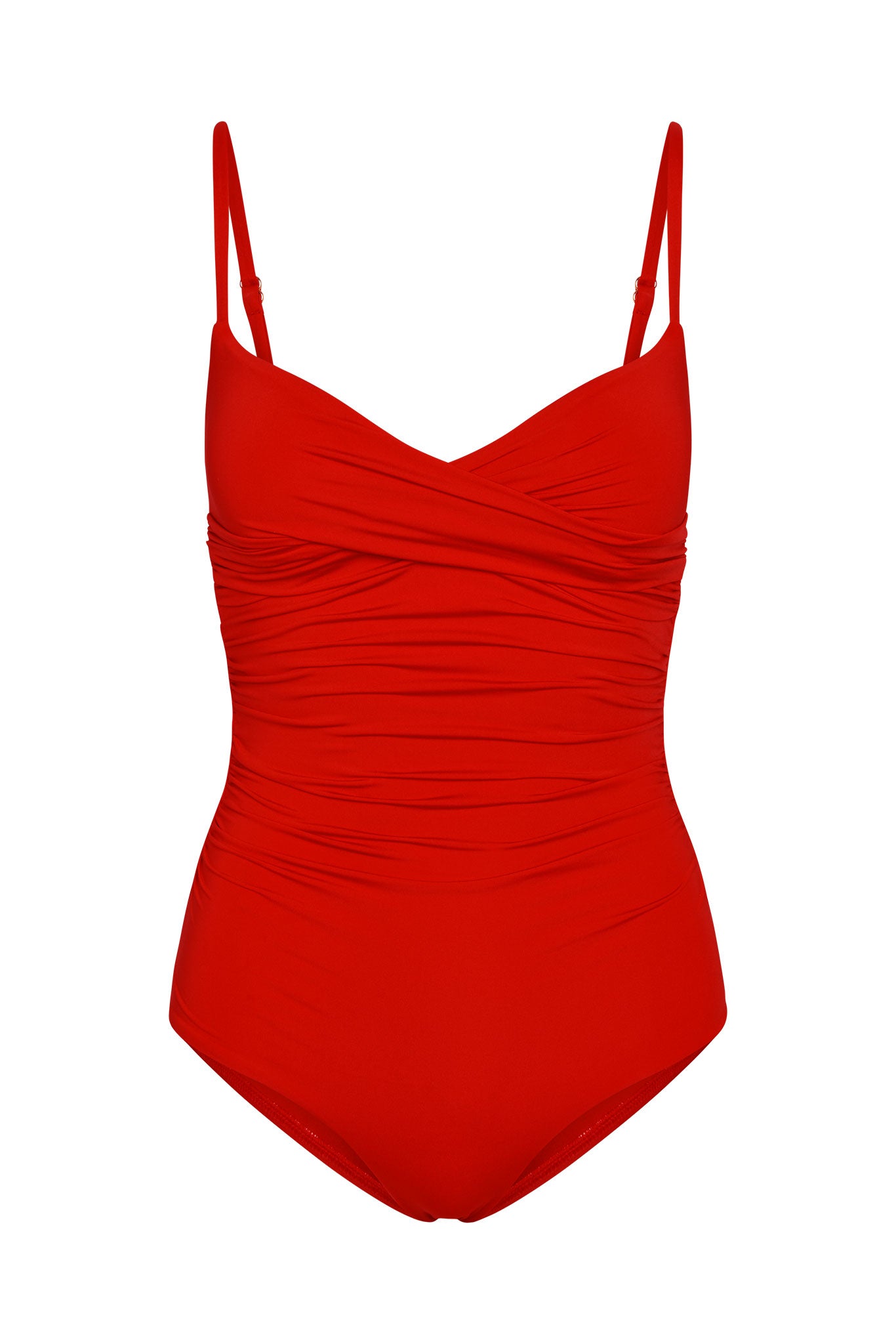 Bordeaux One Piece (Full Coverage) - Chili Pepper