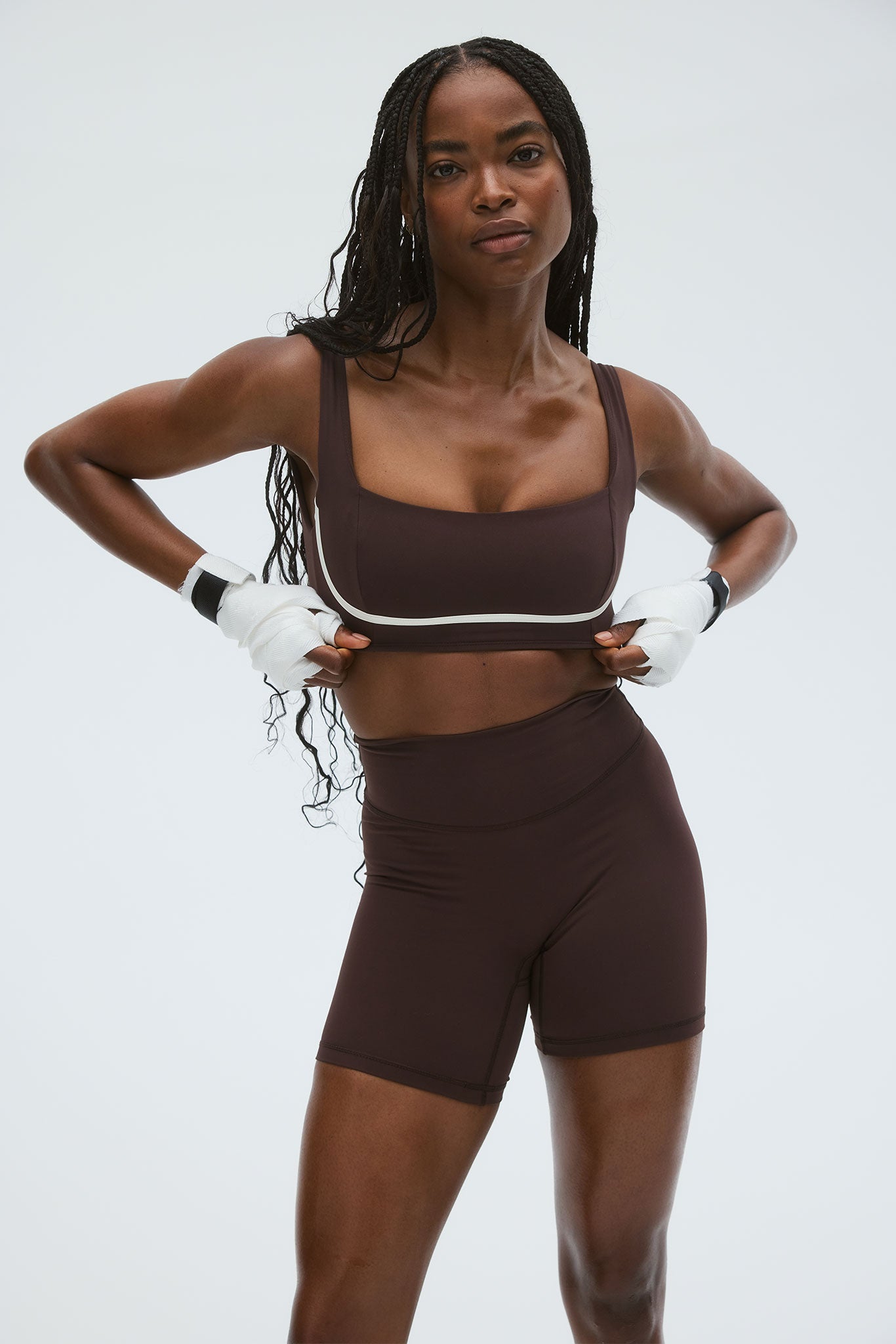 Alternative view of Zion Bra - Espresso/Ivory