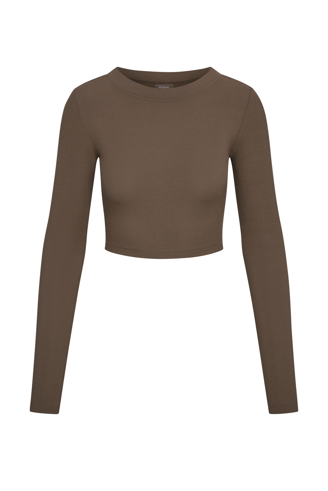 Hayworth Long Sleeve   Stone Lightweight Rib