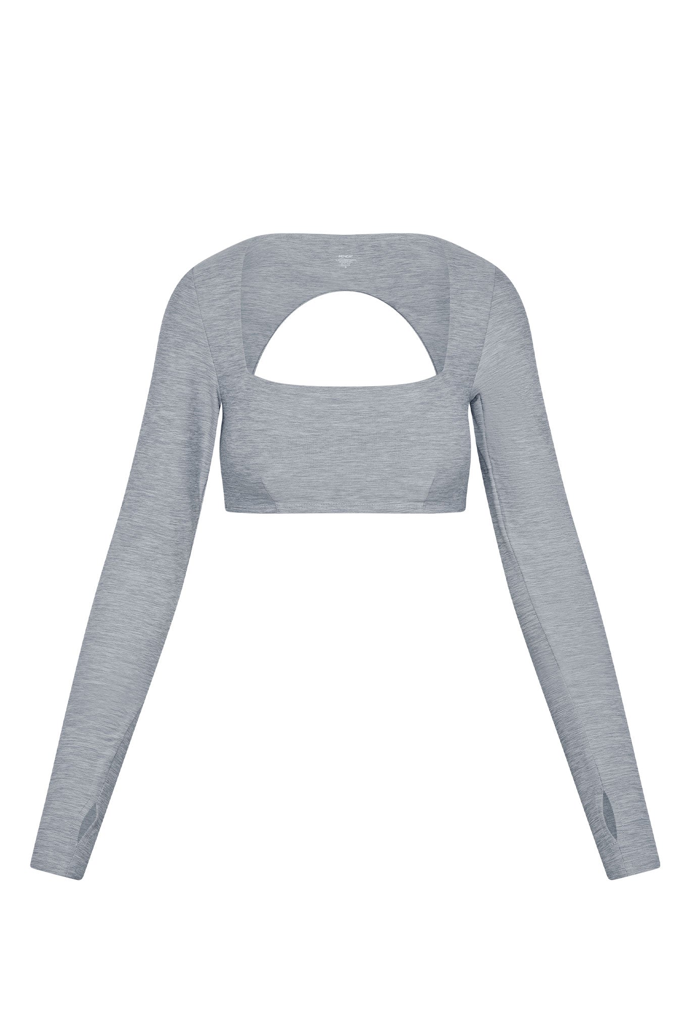 Bellevue Top   Heather Grey
