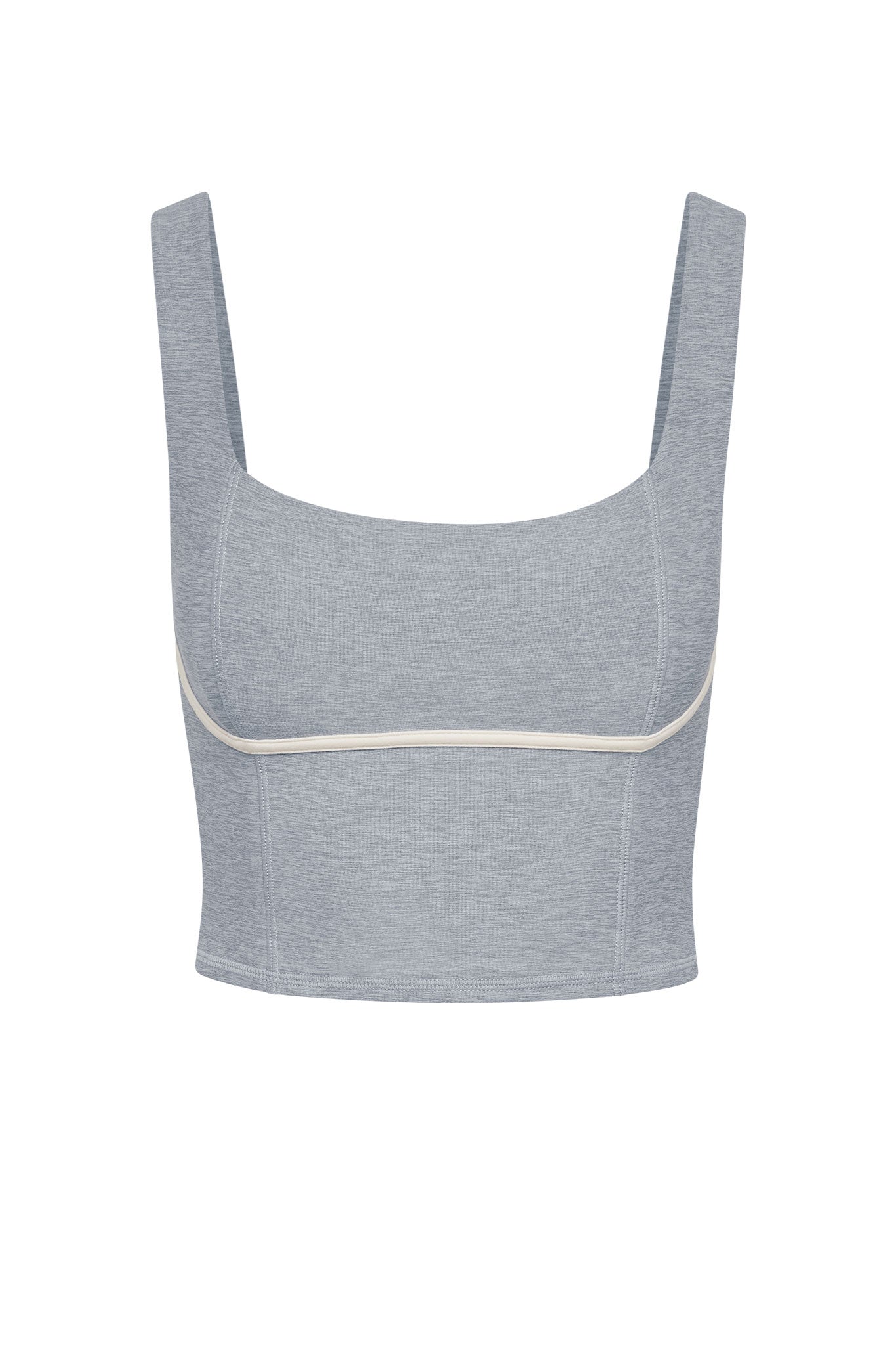 Zion Tank   Heather Grey/Ivory