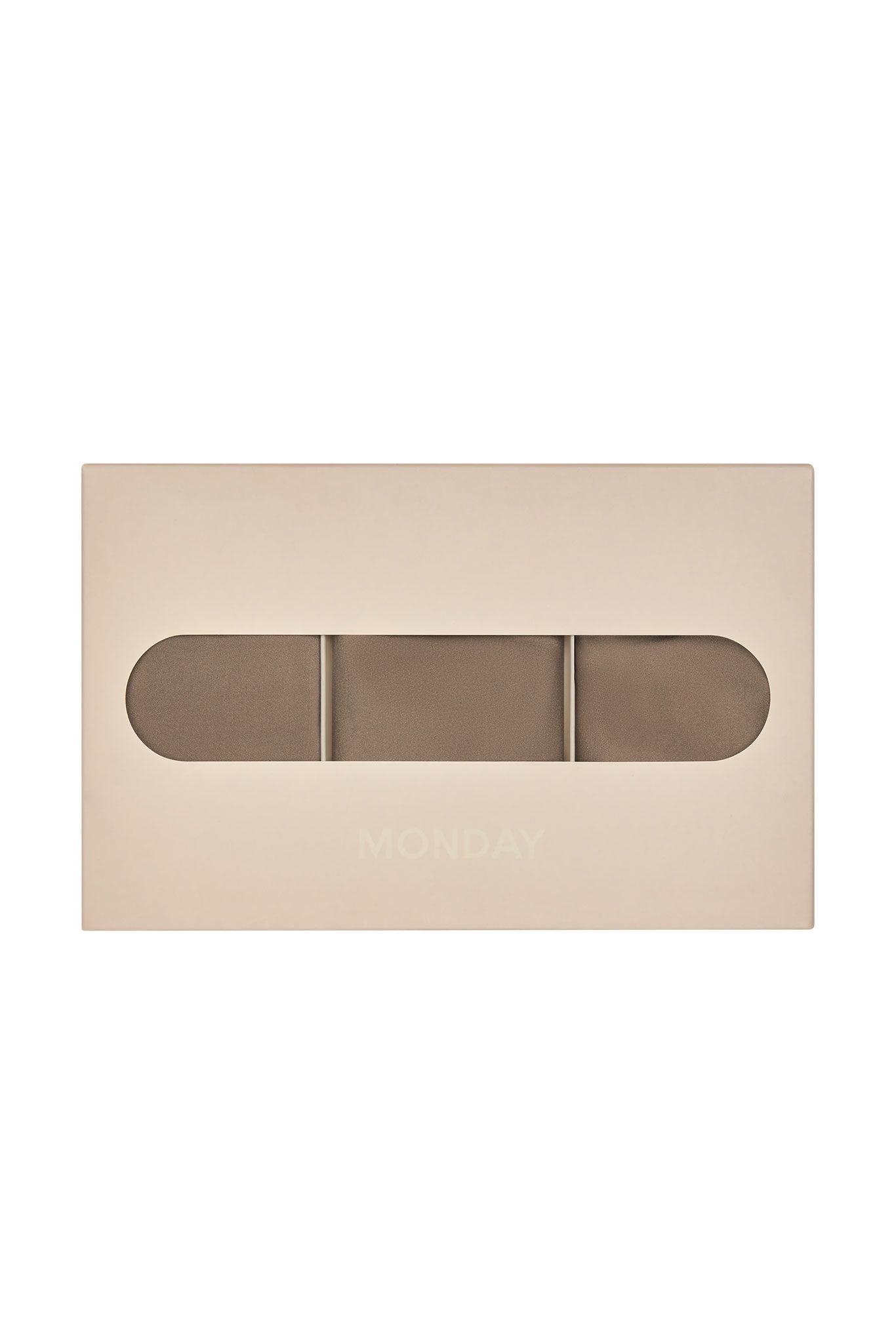 Alternative view of Monday Invisible Thong 3 Pack - Caramel