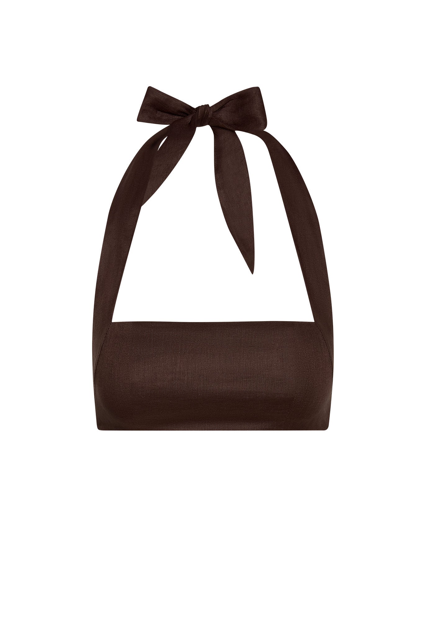 Montserrat Top - Espresso Linen