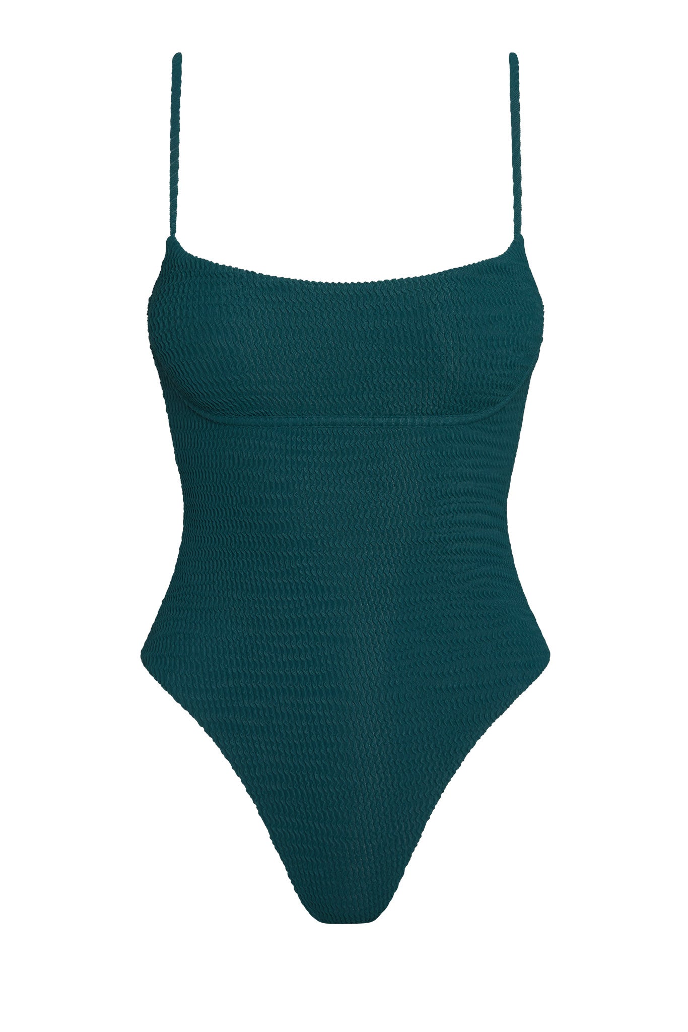 Sausalito One Piece - Evergreen Crinkle