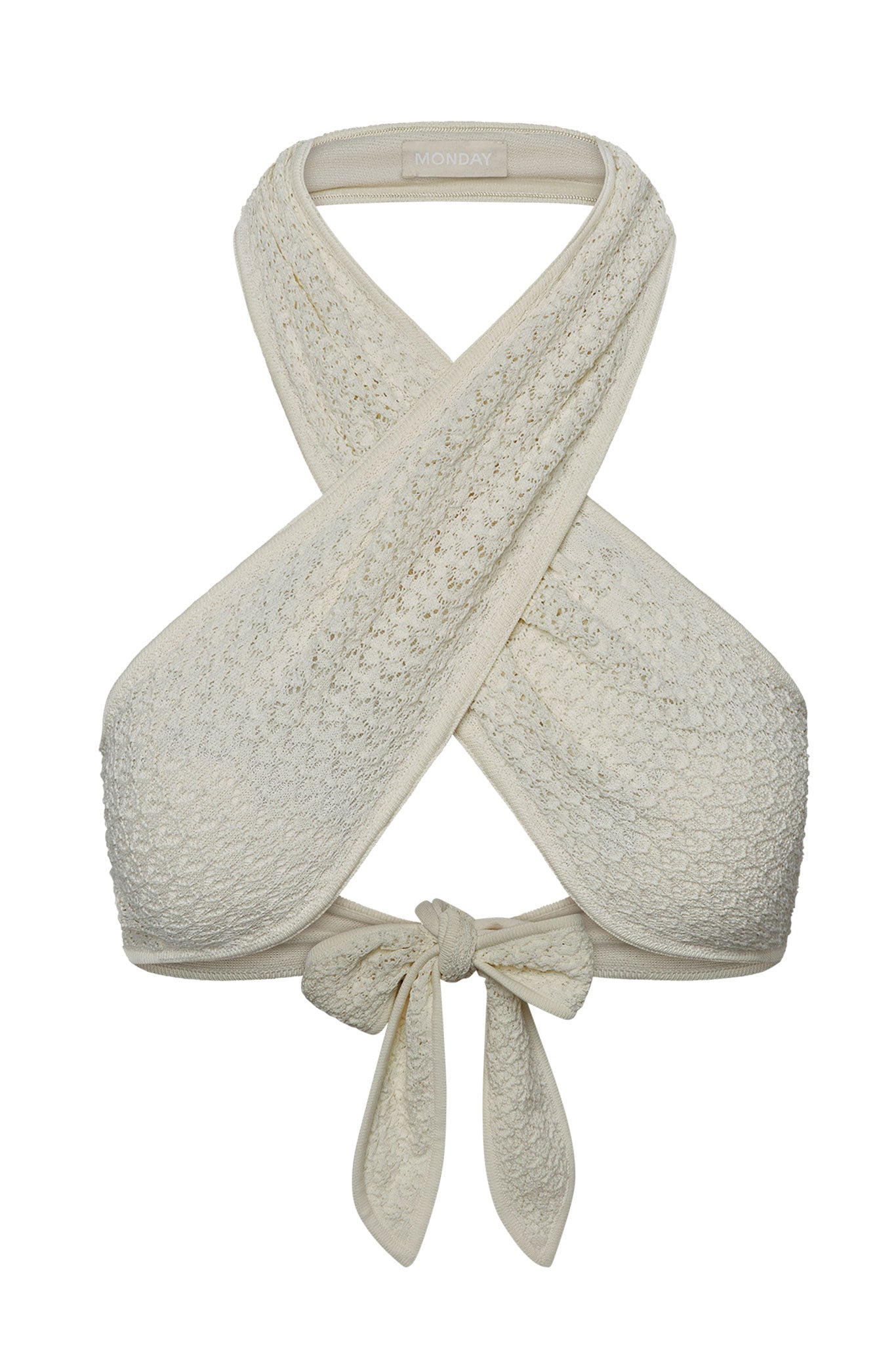 Ramatuelle Top - Ivory Lace Crochet