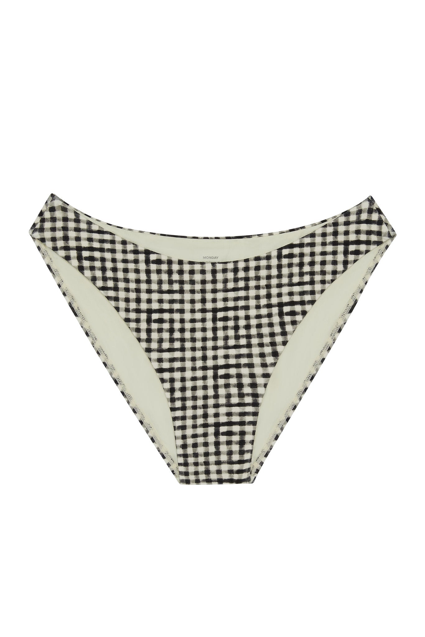 Seychelles Bottom - Black Gingham