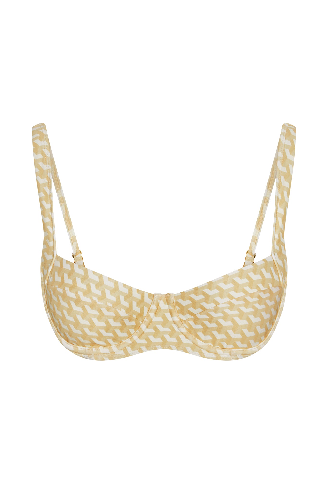 Sorrento Top - Ivory Geo