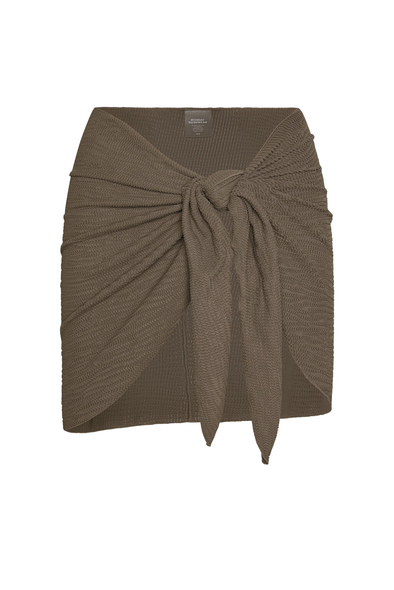 St Barth's Skirt - Stone Crinkle
