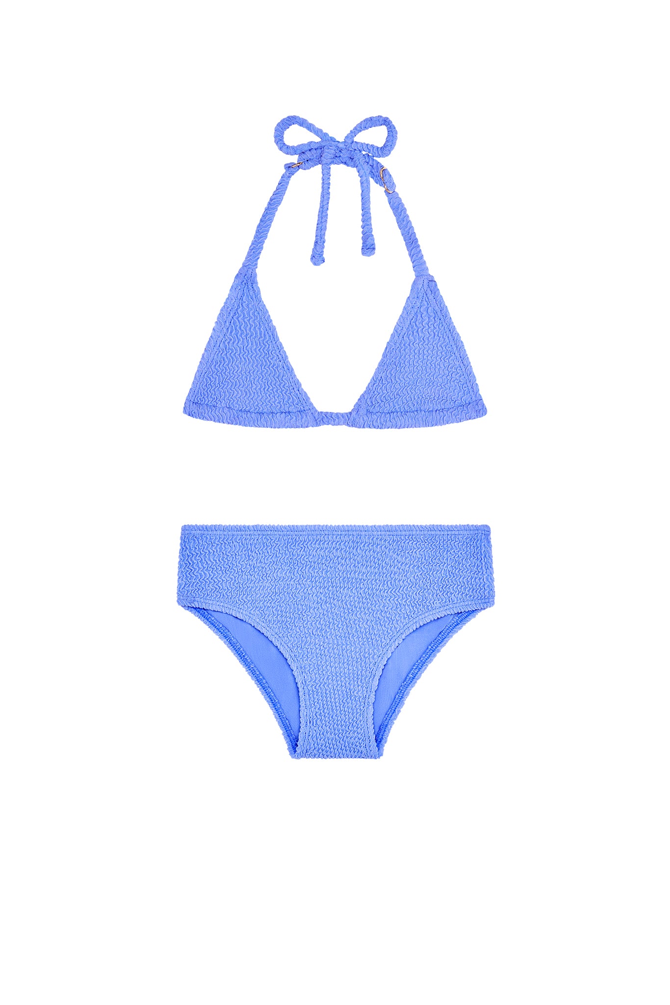 Palma Top & Seychelles Bottom Set - Pool Crinkle