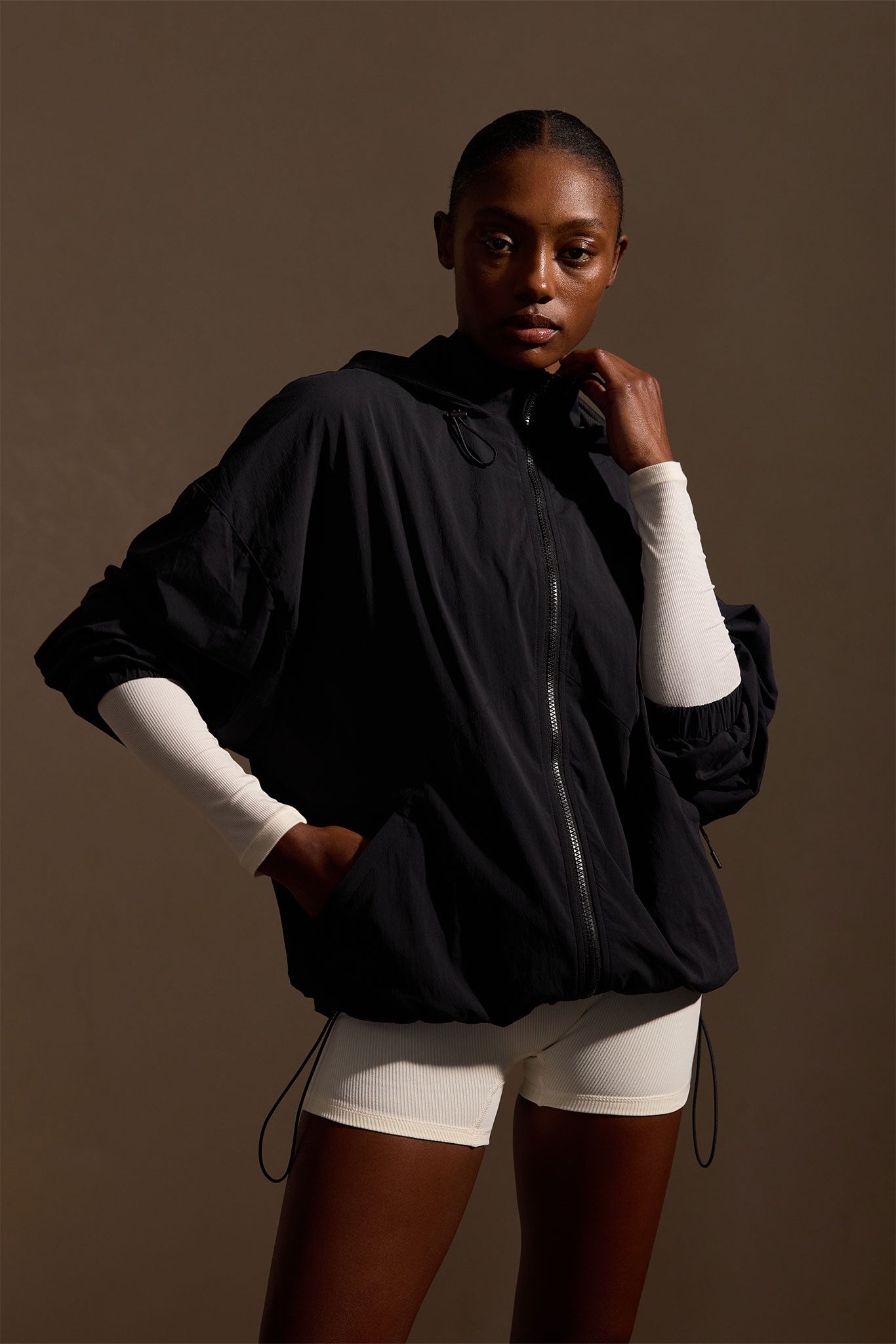 Alternative view of Rexford Jacket   Black