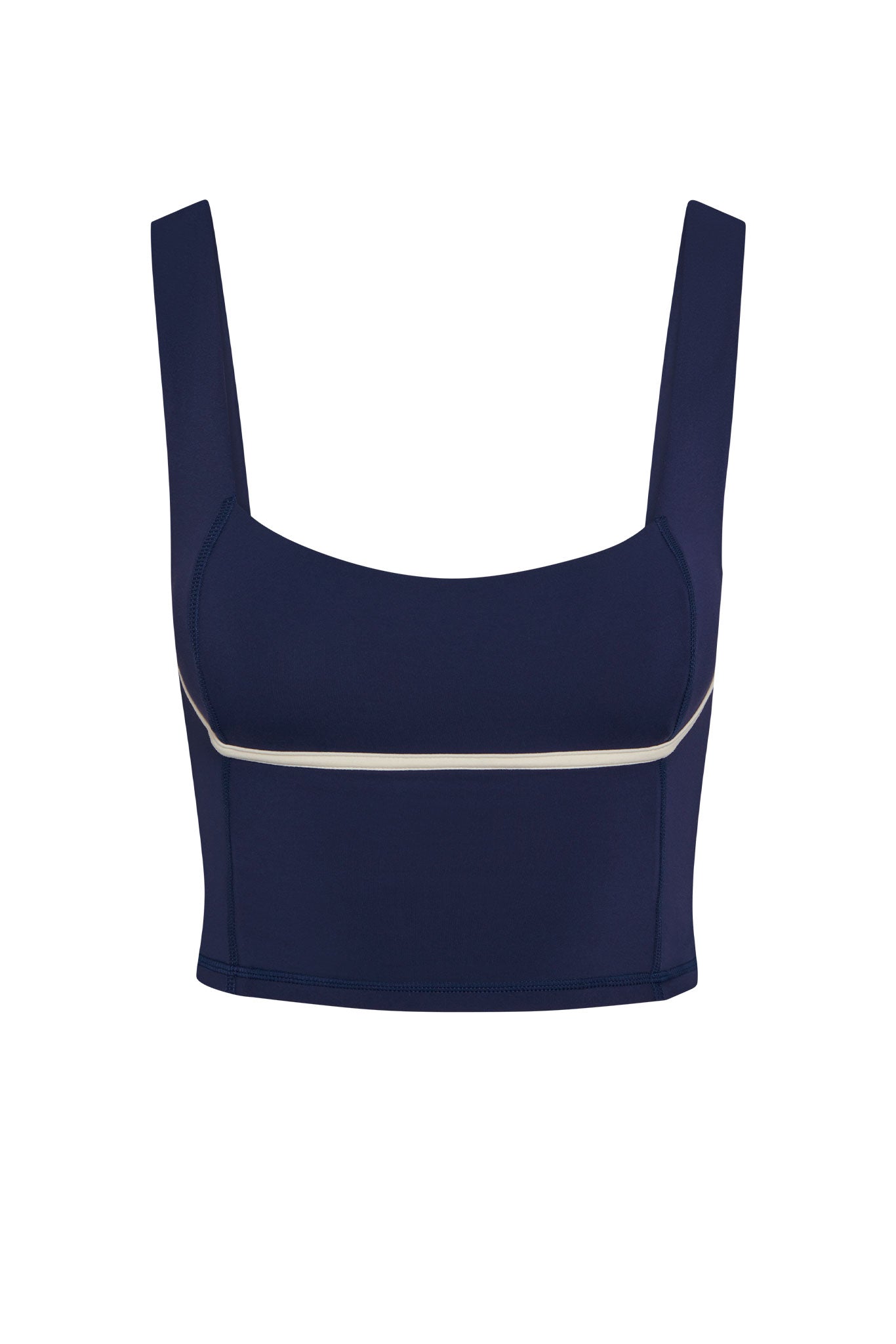 Zion Tank - Midnight/Ivory Jersey